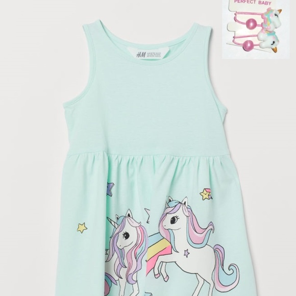 unicorn h&m dress